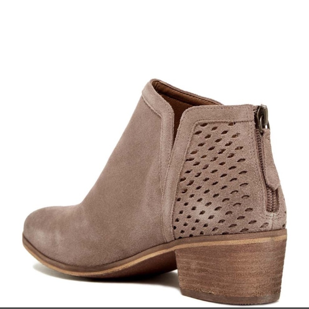 Susina Mushroom Suede Blakely Booties Size 8 EUC